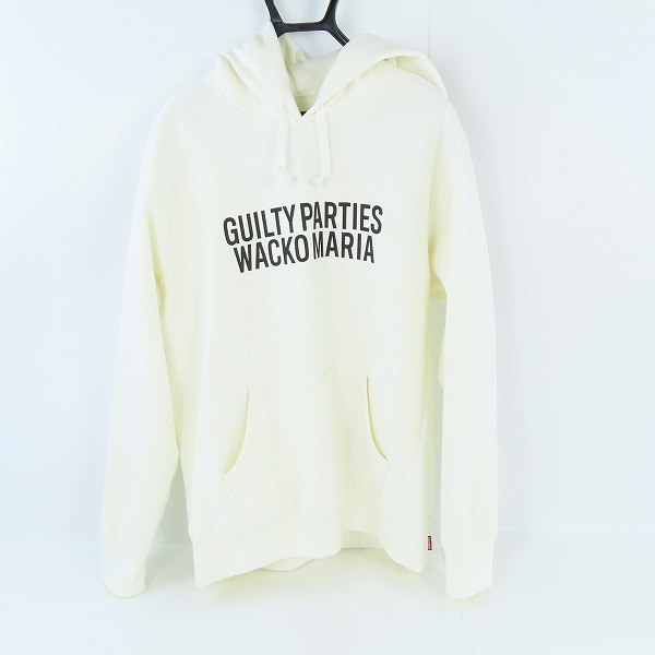 実際に弊社で買取させて頂いたWACKO MARIA/ワコマリア GUILTY PARTIES ロゴプリント パーカー/L