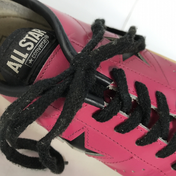 実際に弊社で買取させて頂いたCONVERSE/コンバース ONE STAR OX ワンスター レザー ホワイト/ピンク/9.5の画像 6枚目