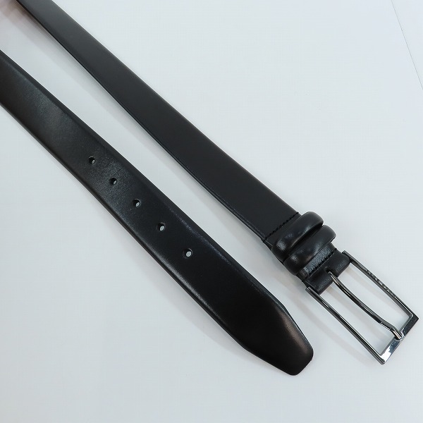 実際に弊社で買取させて頂いたHUGO BOSS/ヒューゴボス レザーベルト 85-32の画像 5枚目