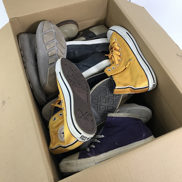 実際に弊社で買取させて頂いた【おまとめ】フィラ/コンバース/UGG/アグ 等 スニーカー/モカシン 他