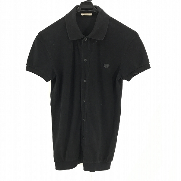 実際に弊社で買取させて頂いたBOTTEGA VENETA/ボッテガヴェネタ バタフライワッペン リブ付き半袖シャツ 44