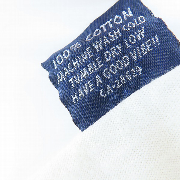 実際に弊社で買取させて頂いたSTUSSY/ステューシー 90s ヴィンテージ 紺タグ オールドステューシー 半袖シャツ XLの画像 3枚目