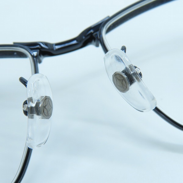 実際に弊社で買取させて頂いた999.9/フォーナインズ メガネフレーム アイウェア S-163Tの画像 3枚目