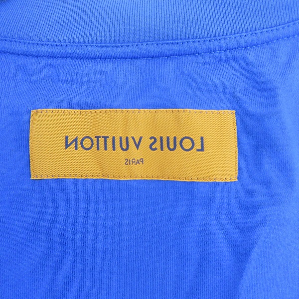 実際に弊社で買取させて頂いた【JPタグ】LOUIS VUITTON/ルイヴィトン エンボスLV インサイドアウト クルーネックTシャツ RM222Q DT3 HNY55Wの画像 8枚目