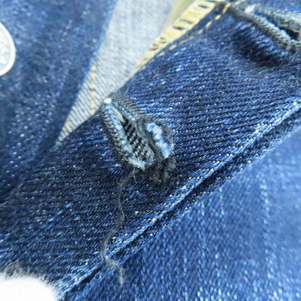 実際に弊社で買取させて頂いたTHE FLAT HEAD/ザフラットヘッド T.F.H s303xx 大戦モデル デニムパンツ W30L36の画像 5枚目