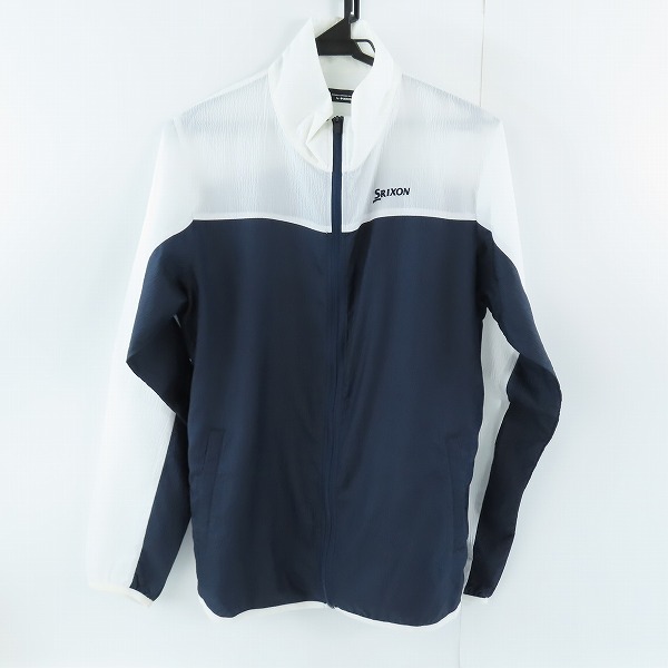 実際に弊社で買取させて頂いたSRIXON/スリクソン バイカラー フルジップ ウインドジャケット RGMPJK04 M