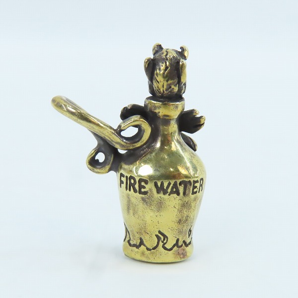 実際に弊社で買取させて頂いた(3)GANGSTERVILLE×Galcia/ギャングスタービル×ガルシア POISON BOTTLE ブラス/真鍮 ペンダントトップの画像 2枚目