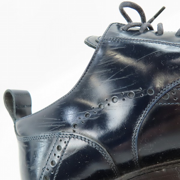 実際に弊社で買取させて頂いたDIOR/ディオール メダリオン プレーントゥ シューズ 42の画像 7枚目