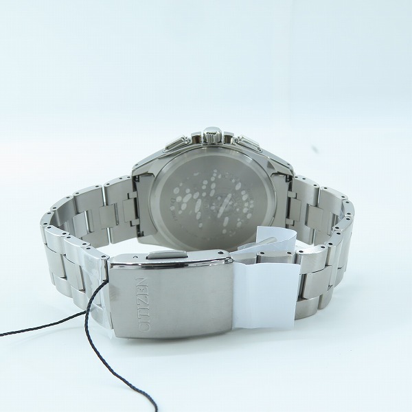 実際に弊社で買取させて頂いた【未使用】 CITIZEN/シチズン アテッサ エコドライブ ソーラー電波 腕時計 H804-T018696の画像 2枚目