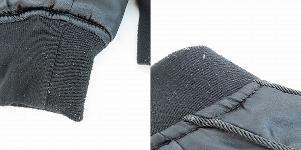 実際に弊社で買取させて頂いたALPHA INDUSTRIES×nano universe/アルファインダストリーズ×ナノユニバース リバーシブル MA-1 フライトジャケット/Mの画像 9枚目