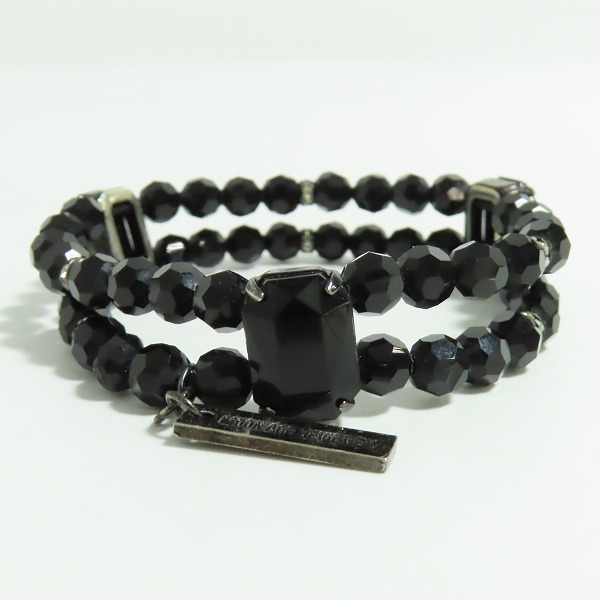 実際に弊社で買取させて頂いたMoonage Devilment/ムーンエイジデビルメント  ダブル  ストーンブレスレットの画像 3枚目