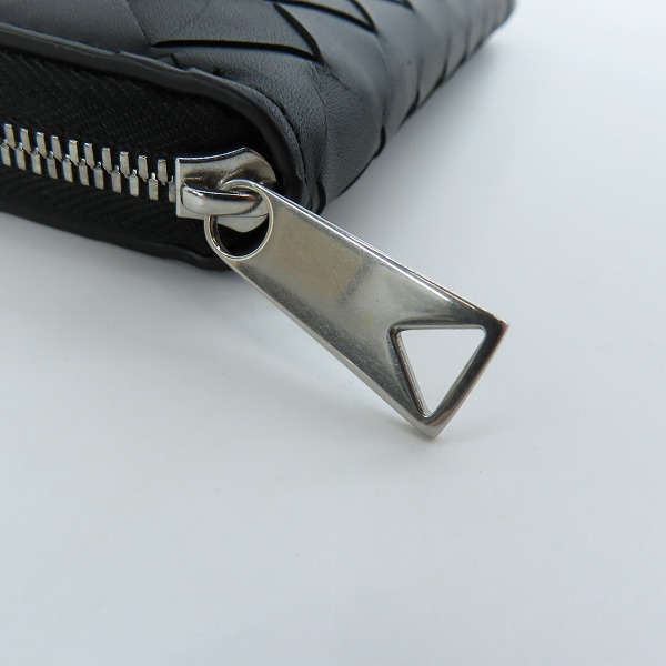 実際に弊社で買取させて頂いたBOTTEGA VENETA/ボッテガヴェネタ イントレチャート ジップアラウンドウォレット 長財布 749427 VCPQ4 8803の画像 7枚目