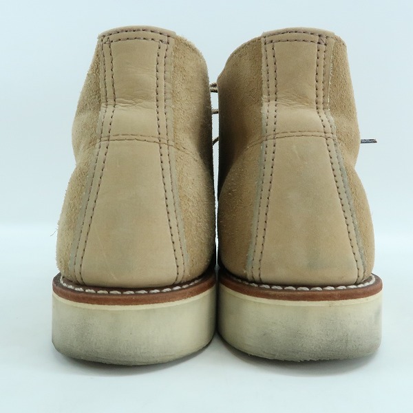 実際に弊社で買取させて頂いたREDWING/レッドウィング スエード チャッカブーツ 3143/8.5Dの画像 1枚目