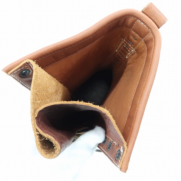 実際に弊社で買取させて頂いたWHITES BOOTS/ホワイツブーツ レースアップブーツ ロングブーツ/フォルスタン付き 10EEの画像 4枚目