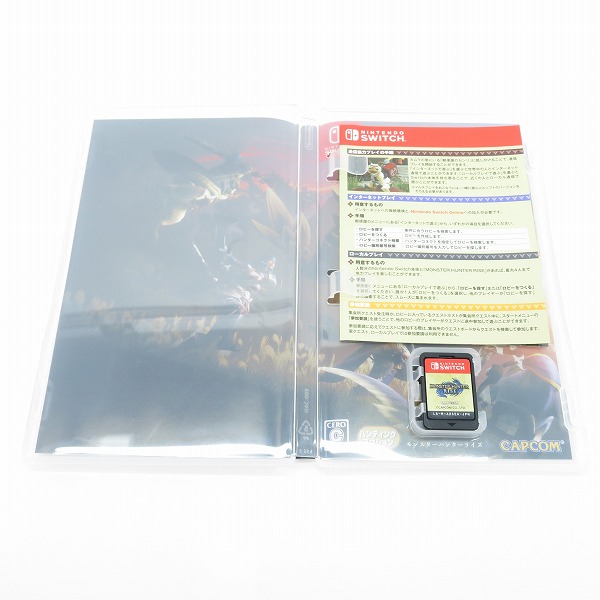 実際に弊社で買取させて頂いたNintendo Switch/ニンテンドースイッチ ソフト MONSTER HUNTER RISE/モンスターハンター ライズ Best Price/モンハンの画像 2枚目