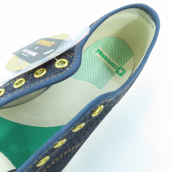 実際に弊社で買取させて頂いた【未使用】CONVERSE×HOUYHNHNM/コンバース×フイナム VINTAGE SUMMIT Jack Purcell Ret HVS/ジャックパーセル 1CL872/26.5の画像 4枚目