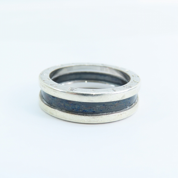 実際に弊社で買取させて頂いたBVLGARI/ブルガリ Save the Children/セーブザチルドレン リング/ブラックセラミック/スターリングシルバー 17号の画像 2枚目