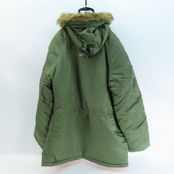 実際に弊社で買取させて頂いたALPHA INDUSTRIES/アルファインダストリーズ フライトジャケット N-3B 026200/3XLの画像 1枚目