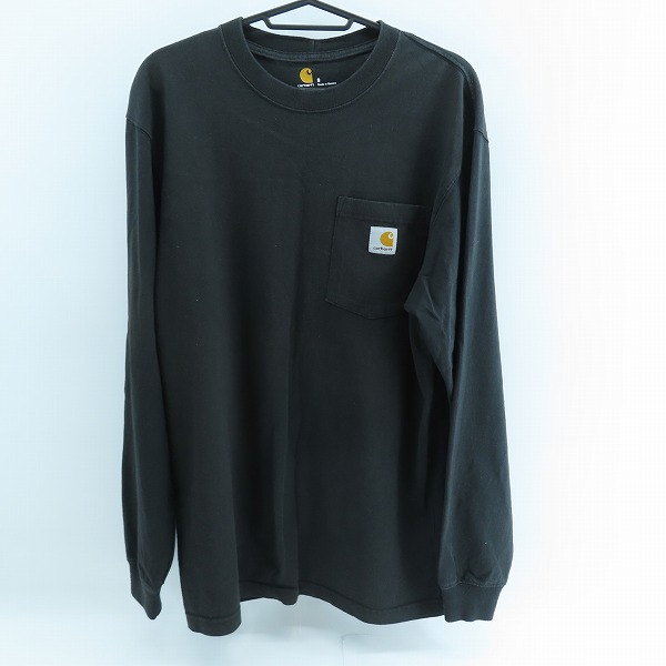 実際に弊社で買取させて頂いたCarhartt/カーハート 胸ポケット 長袖Tシャツ K126-BLK /S