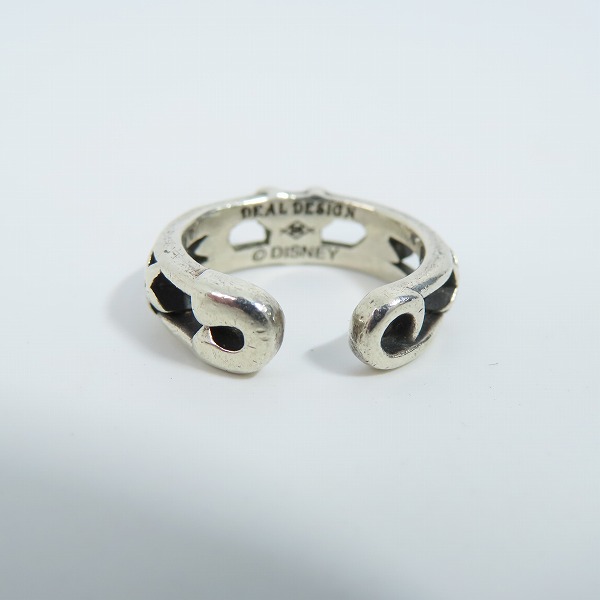 実際に弊社で買取させて頂いたDEAL DESIGN×Disney/ディールデザイン×ディズニー ミッキーマウス リング 4号の画像 3枚目