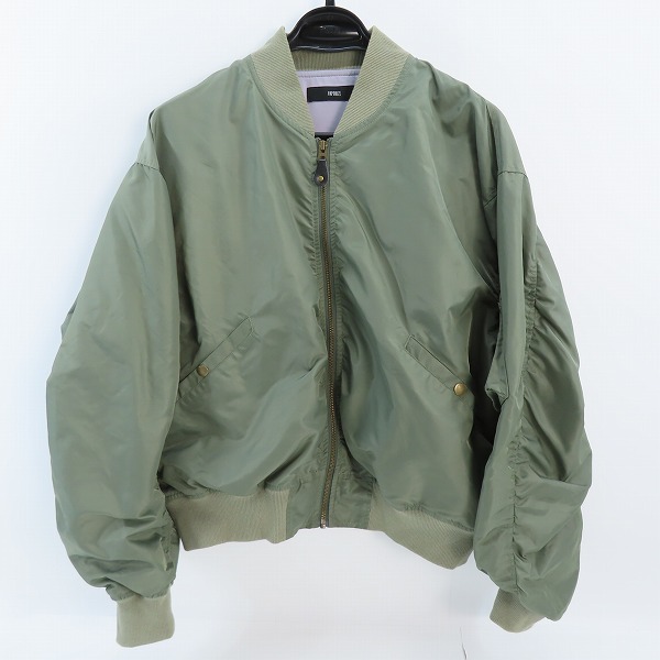実際に弊社で買取させて頂いたVAPORIZE/ヴェイパライズ×BEAMS/ビームス L-2B Jacket 11-18-6585-052/M