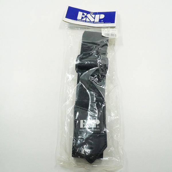 実際に弊社で買取させて頂いた【未使用】ESP/イーエスピー ES-S-12L MAX 180cm ギターストラップ ベースストラップ