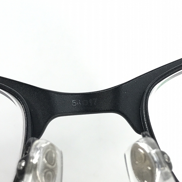 実際に弊社で買取させて頂いたSAINT LAURENT PARIS/サンローランパリ メガネフレーム/アイウェア SLM44  001の画像 7枚目