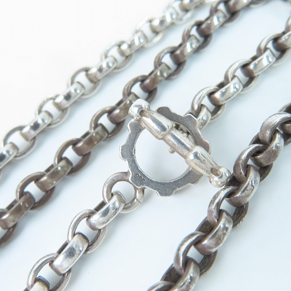 実際に弊社で買取させて頂いたSTARLINGEAR/スターリンギア スモールプレーンリンクチェーンネックレス