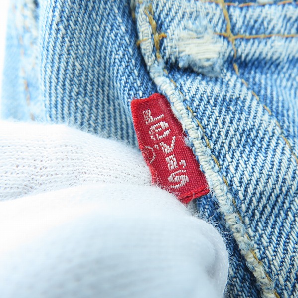 実際に弊社で買取させて頂いたLEVI'S/リーバイス 505-0217 42TALONジッパーフライ スモールe ヴィンテージ デニムパンツ/ジーンズ/33/34の画像 6枚目