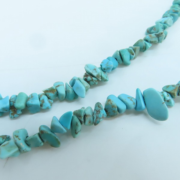 実際に弊社で買取させて頂いたSOPHNET./ソフネット ターコイズネックレスの画像 1枚目