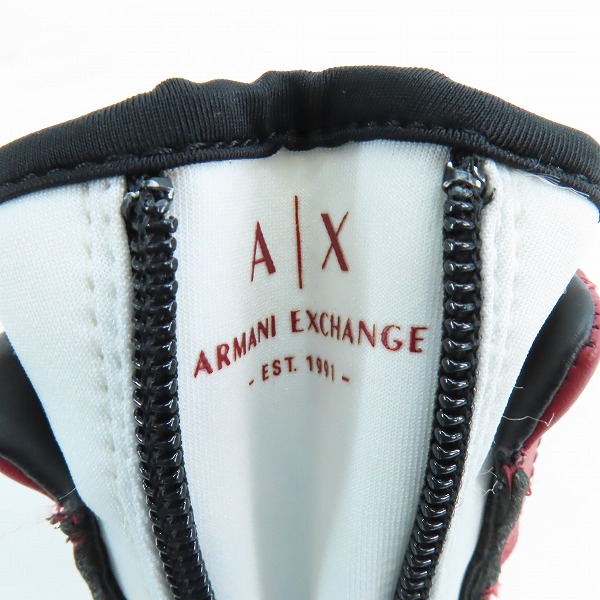 実際に弊社で買取させて頂いたARMANI EXCHANGE/アルマーニエクスチェンジ スニーカー XUZ015 XV189/US7の画像 6枚目