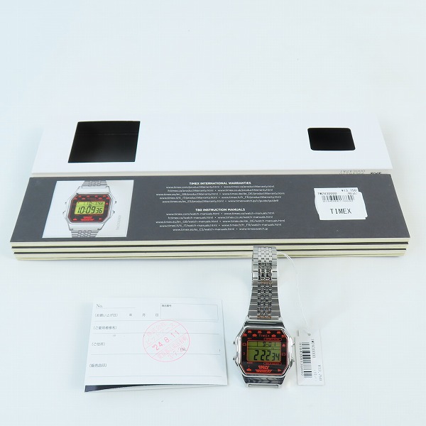 実際に弊社で買取させて頂いた(2)TIMEX/タイメックス スペースインベーダー  腕時計 TW2V30000の画像 7枚目