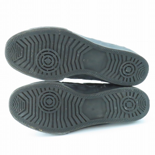 実際に弊社で買取させて頂いたNUMBER(N)INE/ナンバーナイン 2003/カート期 ハート涙パッチワーク ローカットスニーカー/8の画像 2枚目