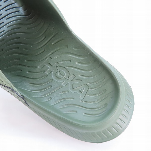 実際に弊社で買取させて頂いた【未使用】WTAPS × HOKA ONEONE/ダブルタップス × ホカ オネオネ Ora Luxe Olive Drab/オラ ラックス 1155398/26の画像 4枚目