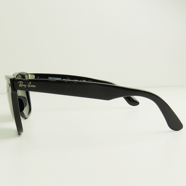 実際に弊社で買取させて頂いたRay-Ban/レイバン WAYFARER/ウェイファーラーサングラス/アイウェア RB2140-F 901の画像 1枚目