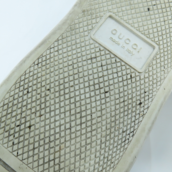 実際に弊社で買取させて頂いたGUCCI/グッチ シェリーライン  クリスタルスニーカー 505995/37.5の画像 6枚目
