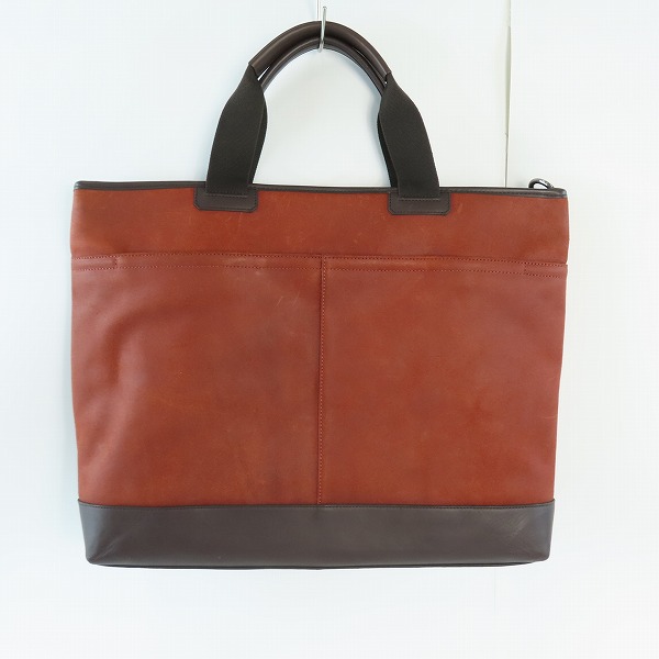 実際に弊社で買取させて頂いたCOACH/コーチ レザー 2WAY トートバッグ/ショルダーバッグ F71347の画像 1枚目