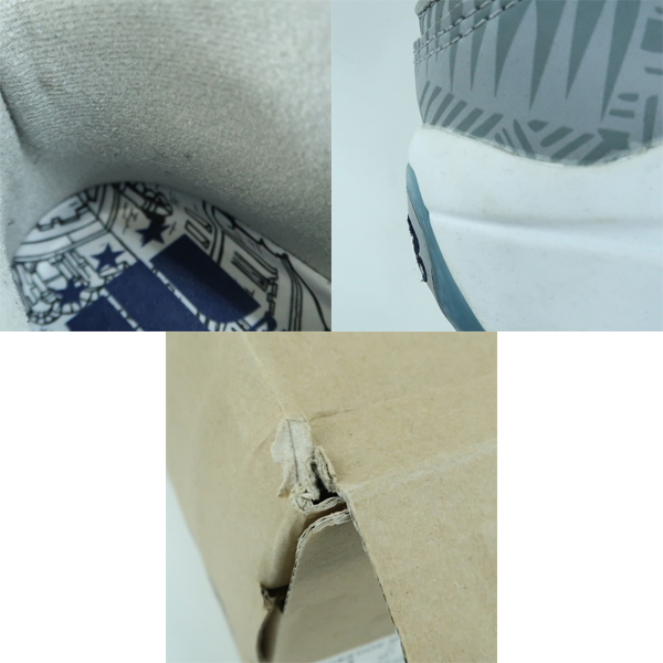 実際に弊社で買取させて頂いたMajor DC×Reebok/メジャーDC×リーボック QUESTION MID Georgetown/クエスチョン ミッド ジョージタウン AQ8866/29の画像 7枚目