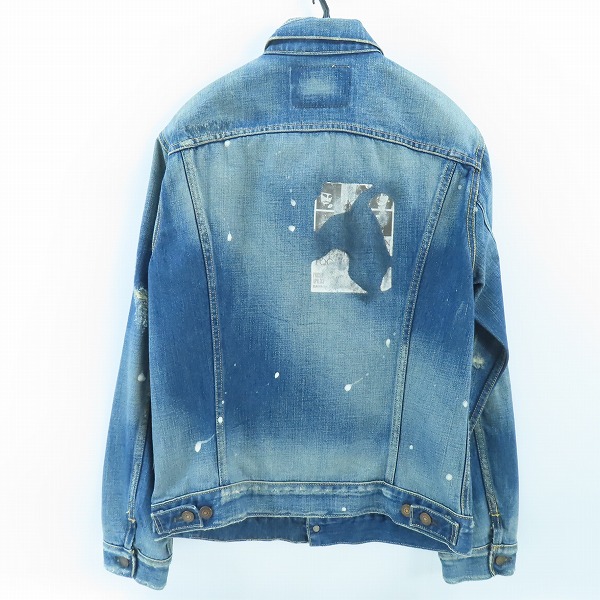 実際に弊社で買取させて頂いた【未使用】Levi's/リーバイス SONIC CRUSH/ソニッククラッシュ トラッカージャケット 70505-0034/40の画像 1枚目