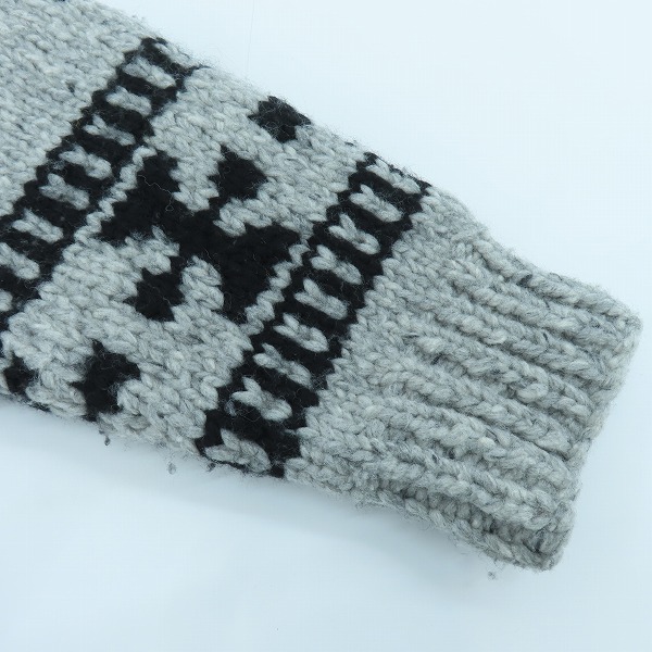 実際に弊社で買取させて頂いたKanata×FACTOTUM/カナタ×ファクトタム カウチンニットカーディガン/36の画像 7枚目