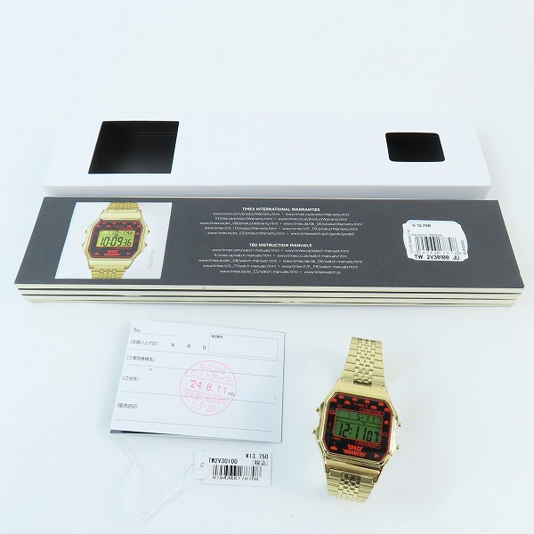 実際に弊社で買取させて頂いた(1)TIMEX/タイメックス スペースインベーダー  腕時計 TW2V30100の画像 6枚目