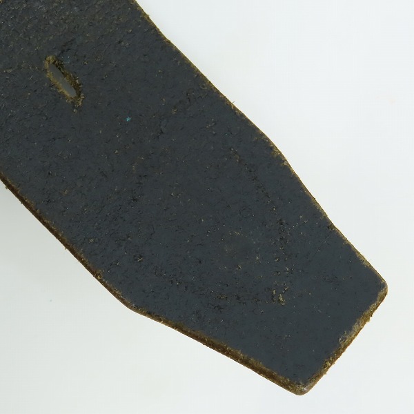 実際に弊社で買取させて頂いたHTC/エイチティーシー Hollywood Trading Company スタッズ ベルト SOLID BRASS/ソリッドブラス バックル/34の画像 5枚目