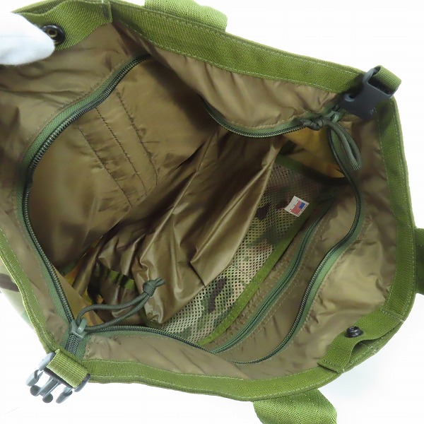 実際に弊社で買取させて頂いたBRIEFING/ブリーフィング トートバッグ GYM WIRE S BRL496219-120の画像 3枚目