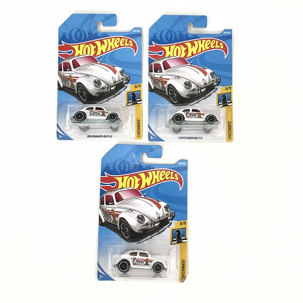 実際に弊社で買取させて頂いた【おまとめ/未開封】Hot Wheels/ホットウィール CHECKMATE/チェックメイト VOLKSWAGEN/フォルクスワーゲン BEETLE/ビートルの画像 1枚目