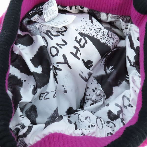 実際に弊社で買取させて頂いたDOLCE&GABBANA/ドルチェ&ガッバーナ FOX FUR パンツ ピンク 50の画像 7枚目