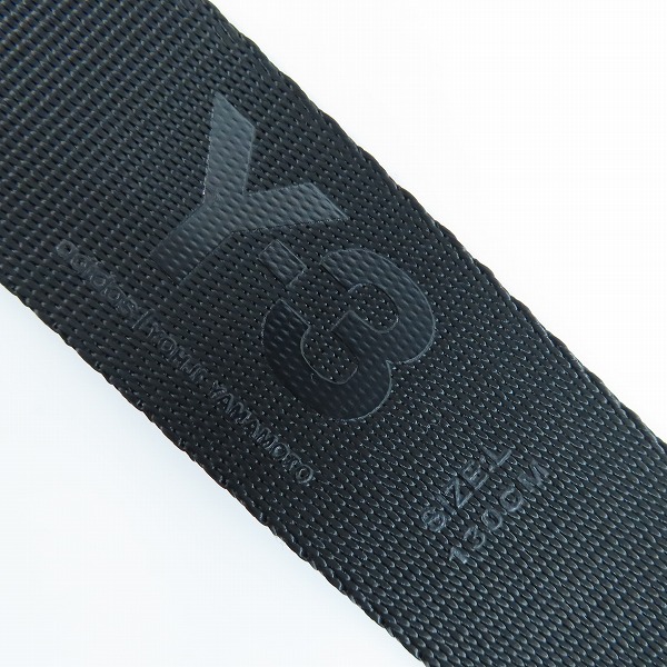 実際に弊社で買取させて頂いたY-3/ワイスリー ヨウジヤマモト×アディダス Dリング ロゴ ガチャベルト/Lの画像 3枚目
