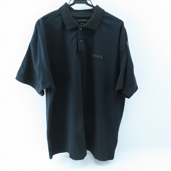実際に弊社で買取させて頂いたF.C.Real Bristol/エフシーレアルブリストル 23SS BIG LOGO WIDE POLO/ポロシャツ FCRB-230072/L