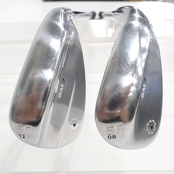実際に弊社で買取させて頂いたTitleist/タイトリスト BV/ボーケイデザイン SM7 ウェッジ 50°/12F,56°/08M Dynamic Gold FLEX:S200 2本セットの画像 1枚目