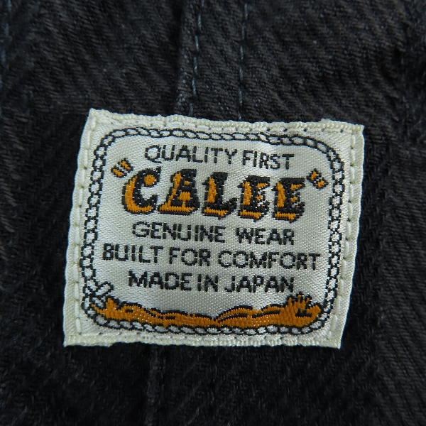 実際に弊社で買取させて頂いたCALEE/キャリー チェック柄 カバーオール ジャケット/Mの画像 4枚目