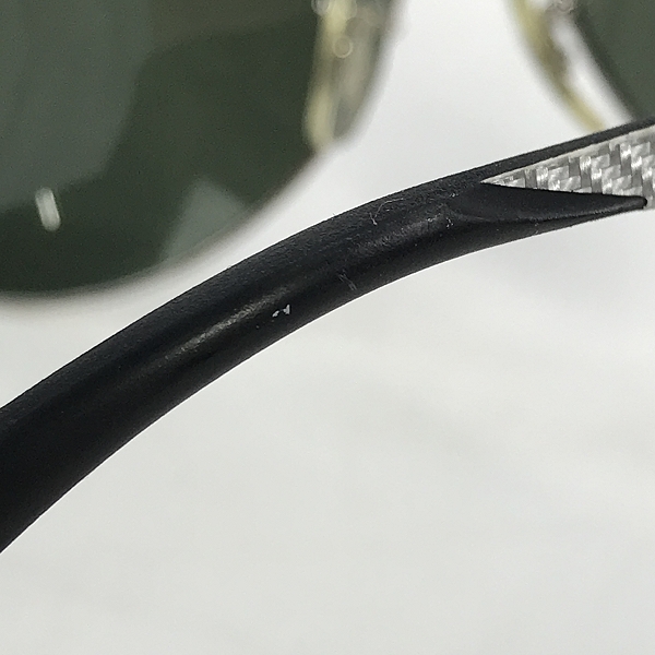 実際に弊社で買取させて頂いたRay-Ban/レイバン ティアドロップ サングラス RB8313 003/40の画像 8枚目
